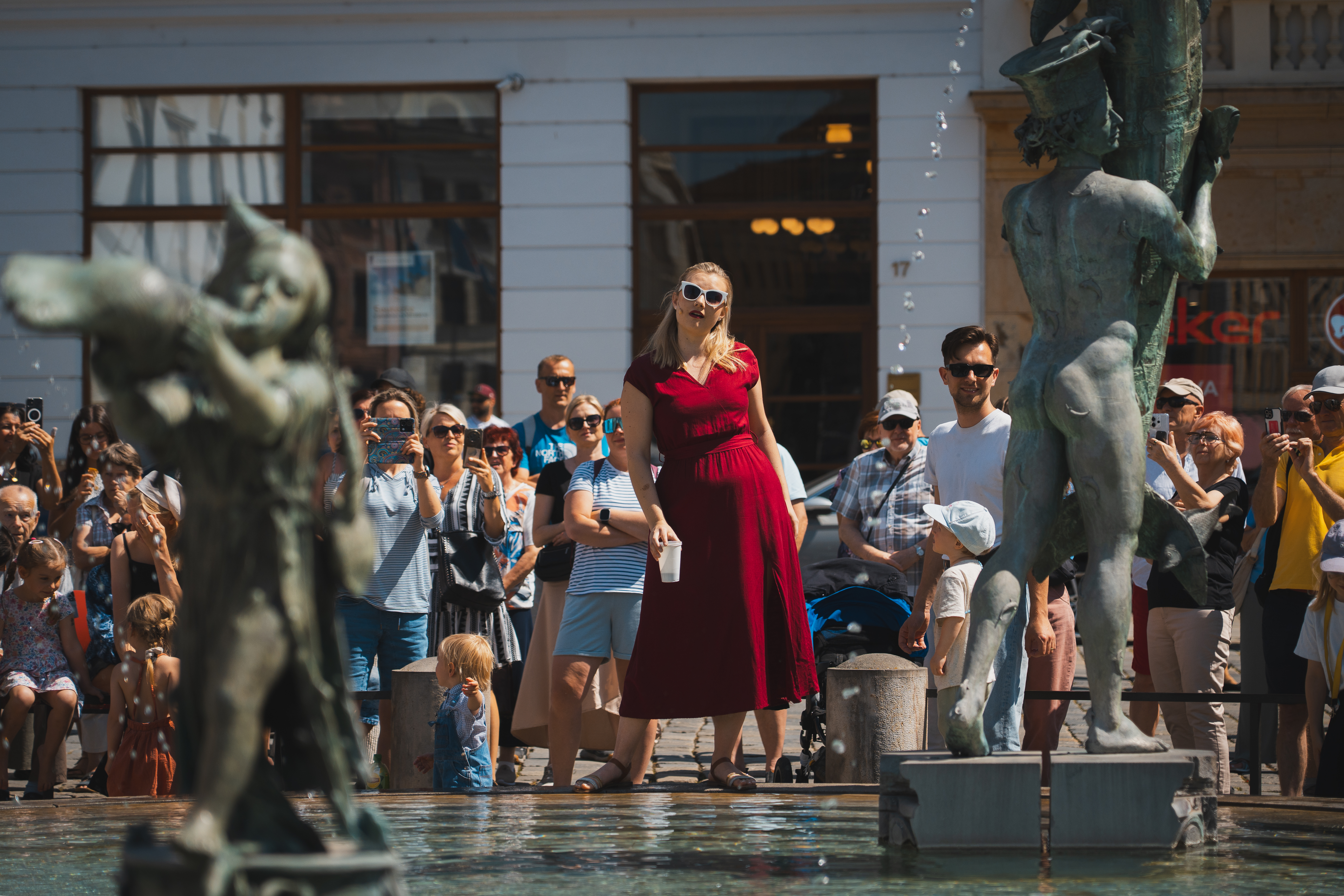 Atmosféra u fontány